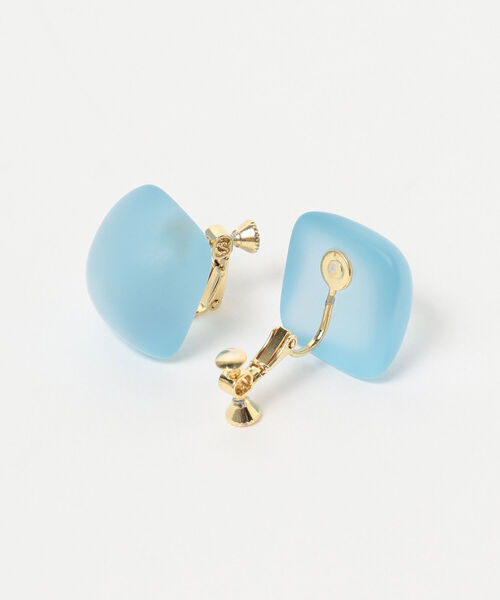 BEAMS BOY（ビームスボーイ）の「BEAMS BOY / クリア イヤリング（イヤリング・レディース・ホワイト/ホワイト系その他2/オレンジ/イエロー/グリーン/ライトブルー・ONE SIZE）」の15枚目の写真