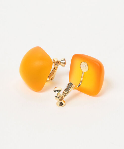 BEAMS BOY（ビームスボーイ）の「BEAMS BOY / クリア イヤリング（イヤリング・レディース・ホワイト/ホワイト系その他2/オレンジ/イエロー/グリーン/ライトブルー・ONE SIZE）」の16枚目の写真