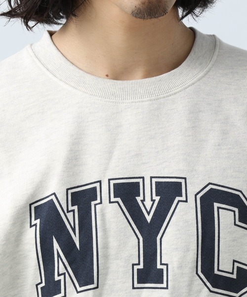 TeddyBear SPORTS BRAND(テディベアスポーツブランド)の「【Teddy Bear SPORTS BRAND×BAYFLOW】スウェットプルオーバー(スウェット・メンズ・ネイビー/グレー/オフホワイト/グリーン・MEDIUM/LARGE)」の22枚目の写真