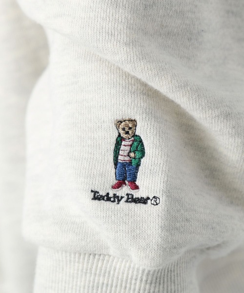 TeddyBear SPORTS BRAND(テディベアスポーツブランド)の「【Teddy Bear SPORTS BRAND×BAYFLOW】スウェットプルオーバー(スウェット・メンズ・ネイビー/グレー/オフホワイト/グリーン・MEDIUM/LARGE)」の9枚目の写真