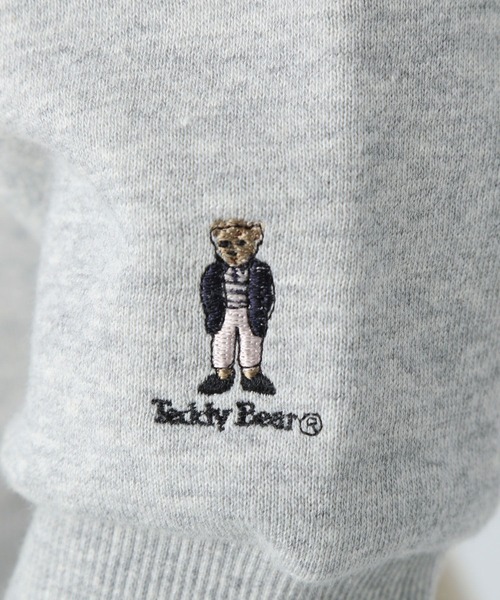 TeddyBear SPORTS BRAND(テディベアスポーツブランド)の「【Teddy Bear SPORTS BRAND×BAYFLOW】スウェットプルオーバー(スウェット・メンズ・ネイビー/グレー/オフホワイト/グリーン・MEDIUM/LARGE)」の16枚目の写真