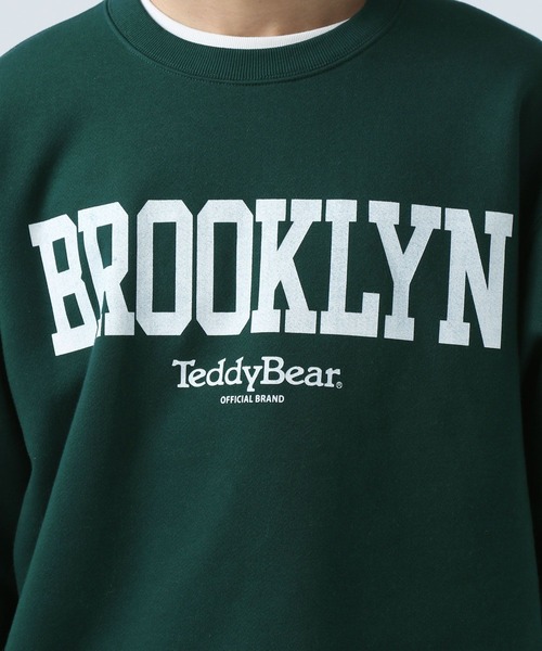 TeddyBear SPORTS BRAND(テディベアスポーツブランド)の「【Teddy Bear SPORTS BRAND×BAYFLOW】スウェットプルオーバー(スウェット・メンズ・ネイビー/グレー/オフホワイト/グリーン・MEDIUM/LARGE)」の20枚目の写真