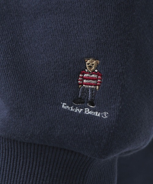 TeddyBear SPORTS BRAND(テディベアスポーツブランド)の「【Teddy Bear SPORTS BRAND×BAYFLOW】スウェットプルオーバー(スウェット・メンズ・ネイビー/グレー/オフホワイト/グリーン・MEDIUM/LARGE)」の7枚目の写真