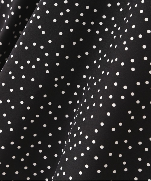 N.（N. Natural Beauty Basic）（エヌエヌナチュラルビューティーベーシック）の「◆スクエアビックカラーブラウス（シャツ/ブラウス・レディース・オフホワイト/ブルー/ドット・MEDIUM）」の21枚目の写真