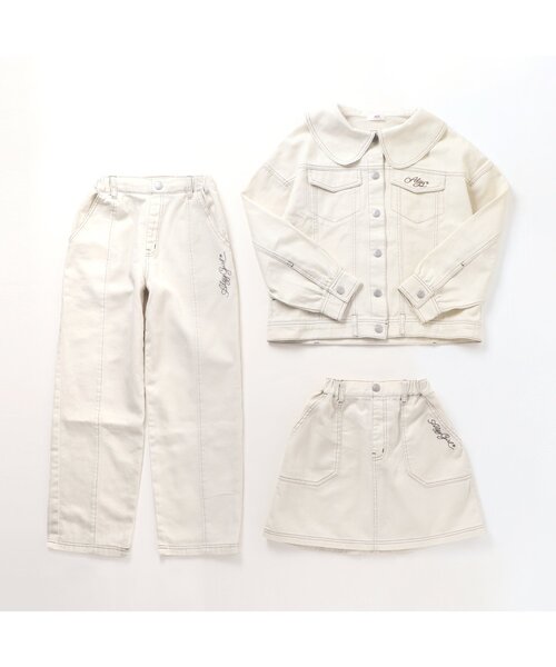 algy（アルジー）の「カラーストレートパンツ（その他パンツ・キッズ・ピンク/アイボリー/ミント/ラベンダー・SMALL/MEDIUM/X-SMALL/XX-SMALL）」の19枚目の写真