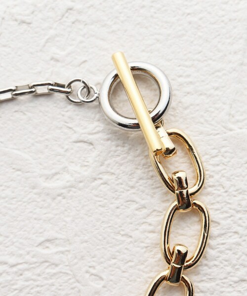THE SHOP TK (ザ ショップ ティーケー )の「◆【Nerine】ミックスカラーチェーンブレスレット(ブレスレット・レディース・シルバー/ゴールド・99)」の8枚目の写真