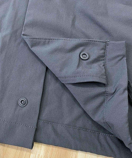 TopIsm(トップイズム)の「撥水加工 冷感ストレッチ オープンカラーシャツ(シャツ/ブラウス・メンズ・ブルー/グレー/ブラック・M/L/LL)」の21枚目の写真