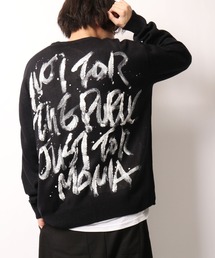 ByTheR | BYTHER 韓国ブランド バックプリントニット(ニット/セーター)