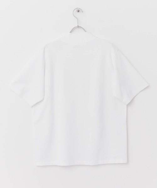 URBAN RESEARCH DOORS（アーバンリサーチドアーズ）の「『抗菌/防臭』LIFE STYLE TAILOR　シルケットポンチストレッチモックネックTシャツ（Tシャツ/カットソー・メンズ・ホワイト・MEDIUM/LARGE）」の11枚目の写真