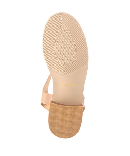 grove（グローブ）の「◆シンプルグルカサンダル（サンダル・レディース・ブラック/アイボリー/ベージュ・25/35/45）」の10枚目の写真