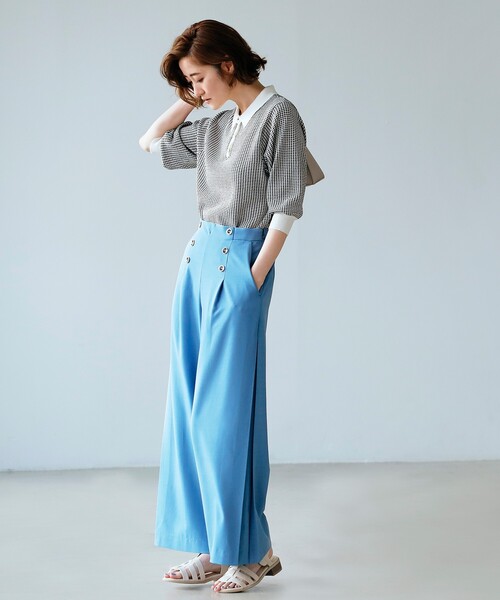 grove（グローブ）の「◆シンプルグルカサンダル（サンダル・レディース・ブラック/アイボリー/ベージュ・25/35/45）」の16枚目の写真