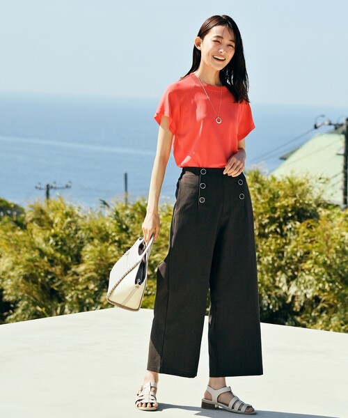 grove（グローブ）の「◆シンプルグルカサンダル（サンダル・レディース・ブラック/アイボリー/ベージュ・25/35/45）」の19枚目の写真