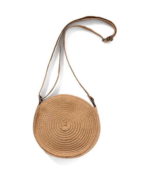 Seraph（セラフ）の「リボンサマーバック（ショルダーバッグ・キッズ・ベージュ/キナリ・FREE）」の6枚目の写真