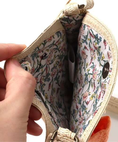 Seraph（セラフ）の「リボンサマーバック（ショルダーバッグ・キッズ・ベージュ/キナリ・FREE）」の13枚目の写真