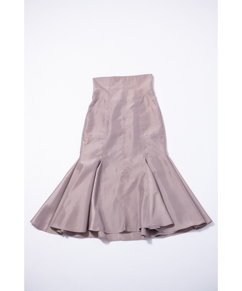 MIXXDAVID（ミックスディビッド）の「ヴィンテージタフタマーメイドスカート（Tシャツ/カットソー・レディース・ブラック/グレー・FREE）」の3枚目の写真