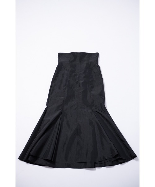 MIXXDAVID（ミックスディビッド）の「ヴィンテージタフタマーメイドスカート（Tシャツ/カットソー・レディース・ブラック/グレー・FREE）」の7枚目の写真