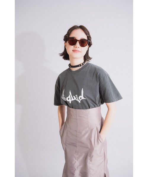 MIXXDAVID（ミックスディビッド）の「ヴィンテージタフタマーメイドスカート（Tシャツ/カットソー・レディース・ブラック/グレー・FREE）」の15枚目の写真