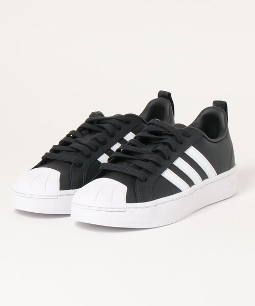 adidas(アディダス)の「《adidas》STREETCHECKW(スニーカー・レディース・ホワイト×ブラック/ブラック×ホワイト・24.5cm/23.5cm/25.0cm/22.0cm/22.5cm/23.0cm/24.0cm/25.5cm)」の1枚目の写真