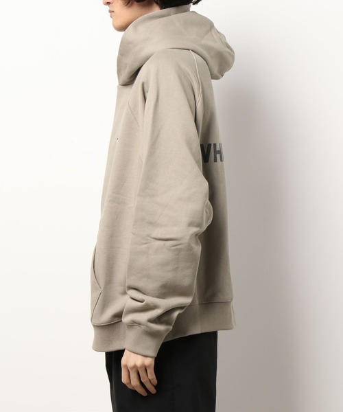 WHITELAND（ホワイトランド）の「WHITELAND/ホワイトランド/TYO TAG HOODIE/タグ フーディー/パーカー（パーカー・メンズ・ブラック/カーキ・FREE）」の5枚目の写真