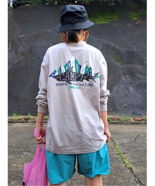 CAMP7（キャンプセブン）の「【CAMP7】ボックスロゴハット（ハット・メンズ・ベージュ/ホワイト/ブラック・フリー）」の13枚目の写真