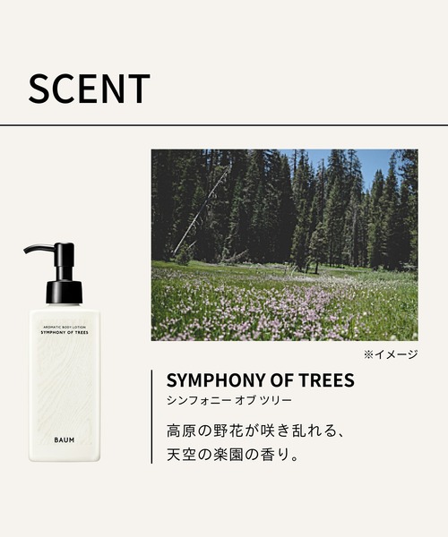 BAUM アロマティック ボディローション S（ボディケア