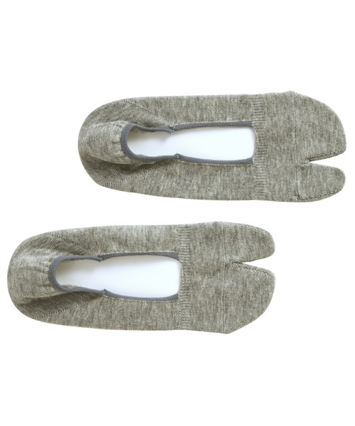 rasox（ラソックス）の「rasox（ラソックス）／　タビ・カバーソックス（ソックス/靴下・レディース・杢グレー/ブラック/ブルー/ホワイト・LARGE/SMALL/MEDIUM）」の3枚目の写真