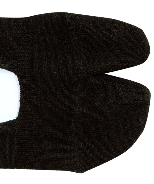 rasox（ラソックス）の「rasox（ラソックス）／　タビ・カバーソックス（ソックス/靴下・レディース・杢グレー/ブラック/ブルー/ホワイト・LARGE/SMALL/MEDIUM）」の11枚目の写真