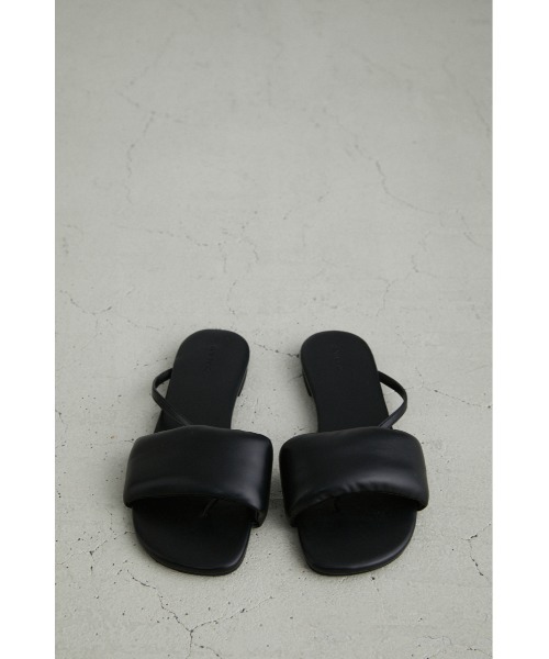 STYLEMIXER（スタイルミキサー）の「バルキーフラットサンダル（サンダル・レディース・ブラック/グリーン・SMALL/MEDIUM/LARGE）」の2枚目の写真