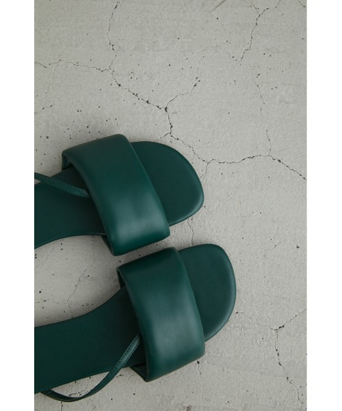 STYLEMIXER（スタイルミキサー）の「バルキーフラットサンダル（サンダル・レディース・ブラック/グリーン・SMALL/MEDIUM/LARGE）」の3枚目の写真