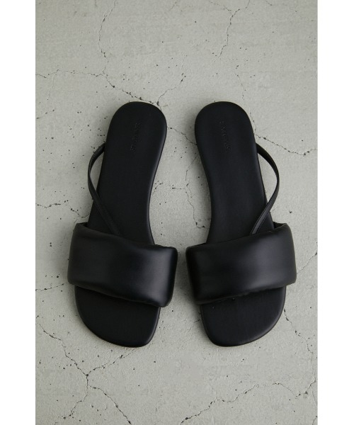 STYLEMIXER（スタイルミキサー）の「バルキーフラットサンダル（サンダル・レディース・ブラック/グリーン・SMALL/MEDIUM/LARGE）」の4枚目の写真