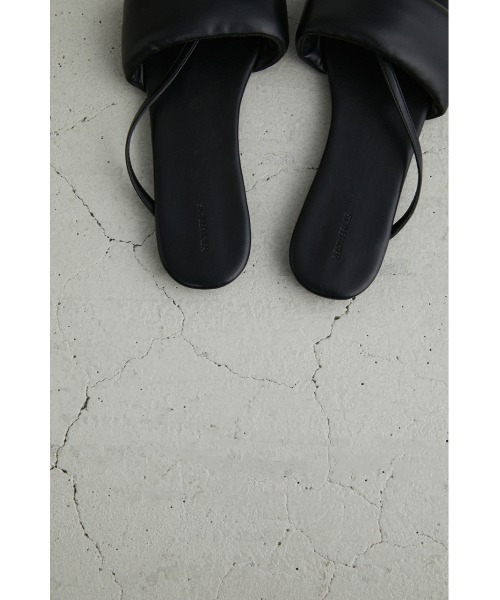 STYLEMIXER（スタイルミキサー）の「バルキーフラットサンダル（サンダル・レディース・ブラック/グリーン・SMALL/MEDIUM/LARGE）」の9枚目の写真