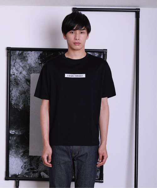 A DEGREE FAHRENHEIT(エーディグリーファーレンハイ)の「【ユニセックス商品】リフレクターART オーバーサイズ(Tシャツ/カットソー・メンズ・ホワイト/ブラック/ピンク・SMALL/MEDIUM/LARGE/FREE)」の1枚目の写真