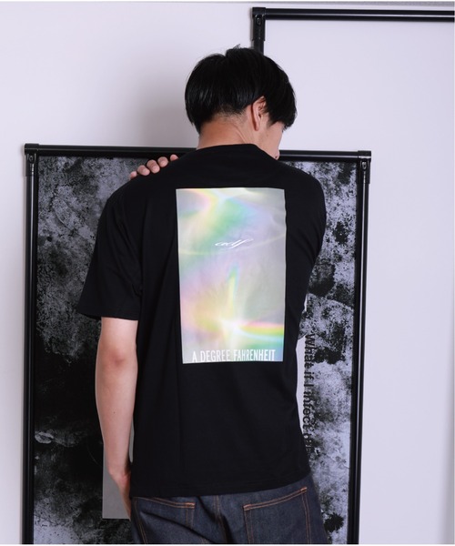 A DEGREE FAHRENHEIT(エーディグリーファーレンハイ)の「【ユニセックス商品】リフレクターART オーバーサイズ(Tシャツ/カットソー・メンズ・ホワイト/ブラック/ピンク・SMALL/MEDIUM/LARGE/FREE)」の14枚目の写真