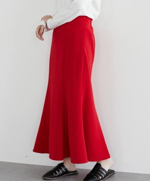 ELENCARE DUE（エレンカーレデュエ）の「・ELENCARE DUE マーメイドスカート（スカート・レディース・ブラック/レッド/イエロー/グリーン・FREE）」の4枚目の写真