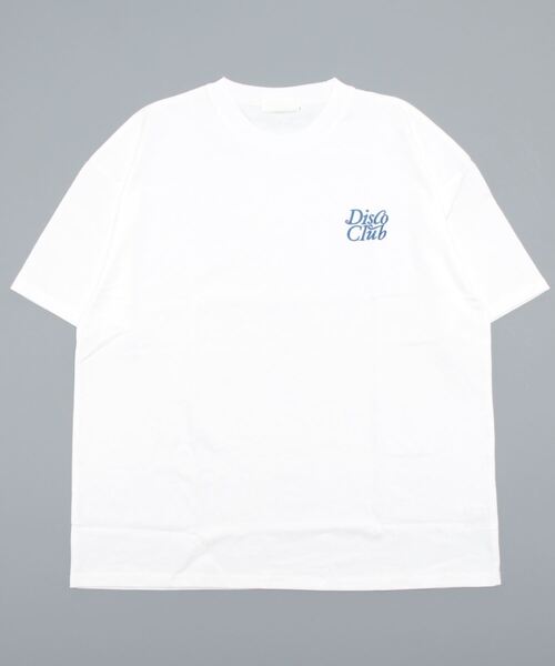SPINNS（スピンズ）の「【ビッグシルエット】バックプリント ビッグTシャツ（Tシャツ/カットソー・メンズ・ホワイト×レッド/ホワイト×グリーン/ブラック/グリーン/ブラウン/ブラック×イエロー/ホワイト×ブルー・ONESIZE）」の3枚目の写真
