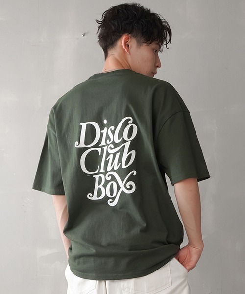 SPINNS（スピンズ）の「【ビッグシルエット】バックプリント ビッグTシャツ（Tシャツ/カットソー・メンズ・ホワイト×レッド/ホワイト×グリーン/ブラック/グリーン/ブラウン/ブラック×イエロー/ホワイト×ブルー・ONESIZE）」の7枚目の写真