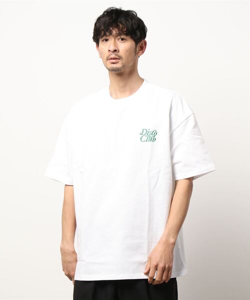 SPINNS（スピンズ）の「【ビッグシルエット】バックプリント ビッグTシャツ（Tシャツ/カットソー・メンズ・ホワイト×レッド/ホワイト×グリーン/ブラック/グリーン/ブラウン/ブラック×イエロー/ホワイト×ブルー・ONESIZE）」の21枚目の写真
