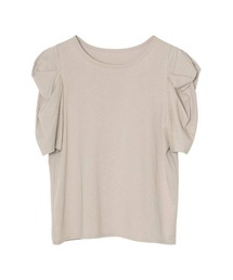 シルケットショルダータックTシャツ