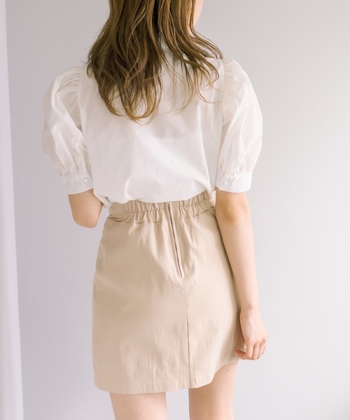 OLIVE des OLIVE（オリーブデオリーブ）の「ボウタイ半袖ブラウス（シャツ/ブラウス・レディース・ホワイト/オフホワイト/アイボリー・FREE）」の19枚目の写真