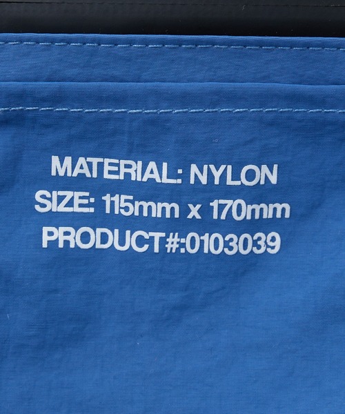 CIAOPANIC TYPY（チャオパニックティピー）の「ワッシャーナイロンポーチ（ショルダーバッグ・メンズ・ブラック/アイボリー/ブルー・ONE SIZE）」の8枚目の写真