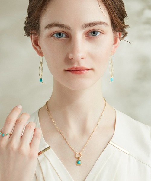 チャーム アクセサリー Agete アガット のチャーム K10ターコイズチャーム を購入できます Agete K10