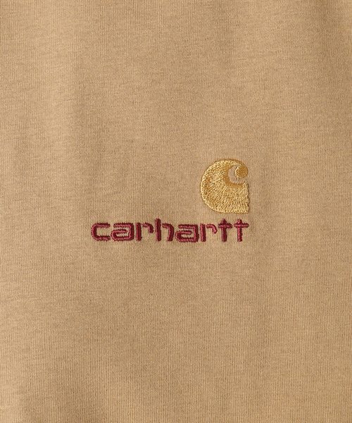 Carhartt WIP(カーハートダブリューアイピー)の「CARHARTT WIP L/S AMERICAN SCRIPT T-SHIRT(Tシャツ/カットソー・レディース・ホワイト/ベージュ・SMALL/MEDIUM/X-SMALL)」の13枚目の写真