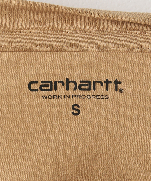 Carhartt WIP(カーハートダブリューアイピー)の「CARHARTT WIP L/S AMERICAN SCRIPT T-SHIRT(Tシャツ/カットソー・レディース・ホワイト/ベージュ・SMALL/MEDIUM/X-SMALL)」の15枚目の写真