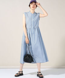 NOLLEY’S | ◇【WEB限定】テンダーストライプシャツワンピース(シャツワンピース)