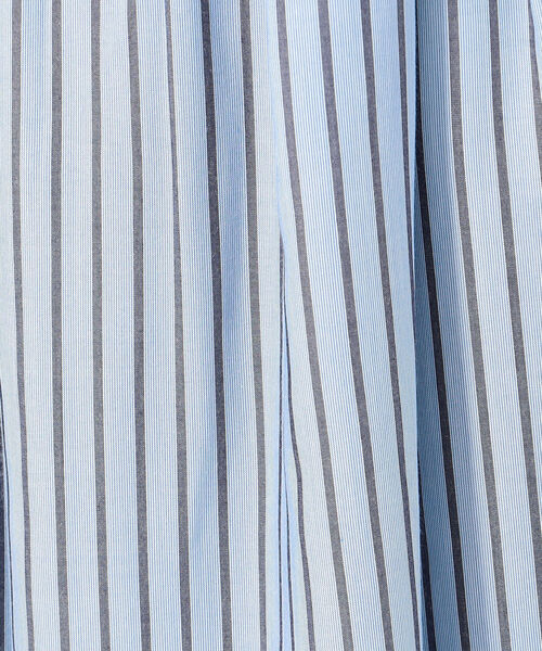 NOLLEY’S（ノーリーズ）の「◇【WEB限定】テンダーストライプシャツワンピース（シャツワンピース・レディース・ブルー系その他3/グリーン系その他3・FREE）」の4枚目の写真