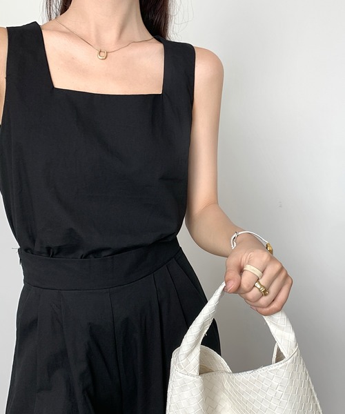 LAFFMO（ラフモ）の「リネンライクセットアップ（セットアップ・レディース・ブラック/ベージュ/グレー/モカ・FREE）」の20枚目の写真