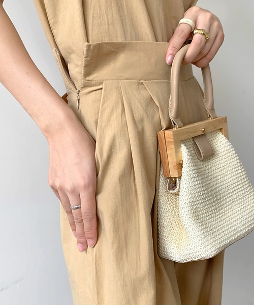 LAFFMO（ラフモ）の「リネンライクセットアップ（セットアップ・レディース・ブラック/ベージュ/グレー/モカ・FREE）」の19枚目の写真