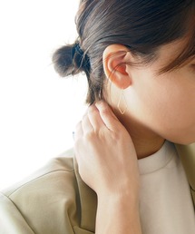 SALON | 【日本製】シルバー925×14KGFピアス 両耳用(ピアス（両耳用）)