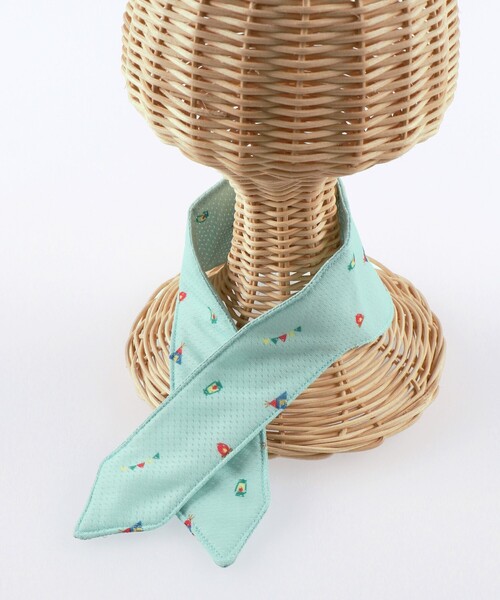 BRANSHES（ブランシェス）の「ネッククーラー（アウトドアグッズ・キッズ・サックスブルー/ピンク・FREE）」の4枚目の写真