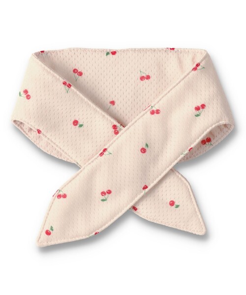 BRANSHES（ブランシェス）の「ネッククーラー（アウトドアグッズ・キッズ・サックスブルー/ピンク・FREE）」の6枚目の写真